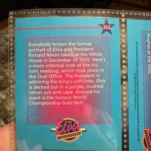 Elvis Collection Trading Card #302